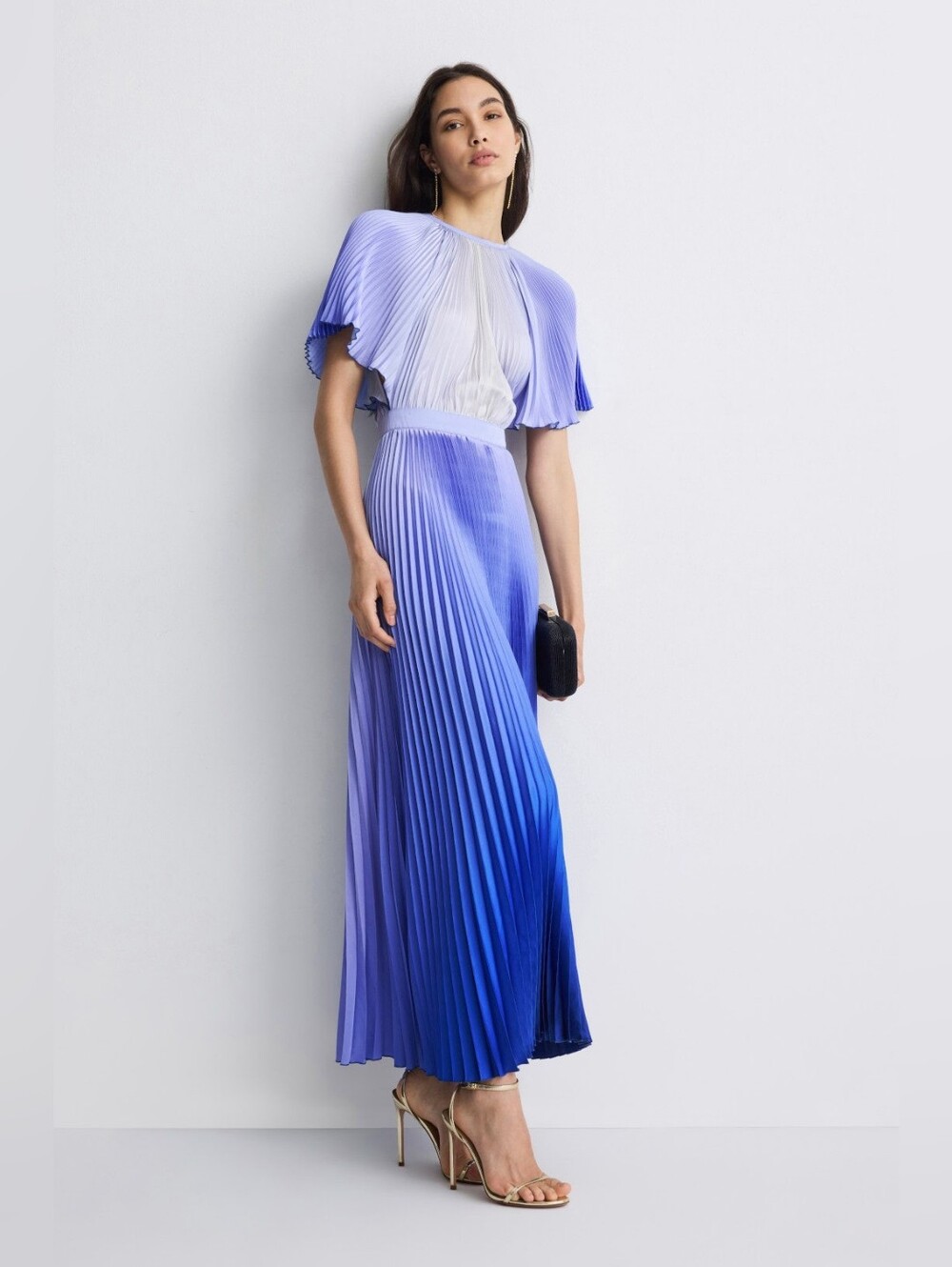 L'Idee Orchestra Gown Blue Ombre Size 6